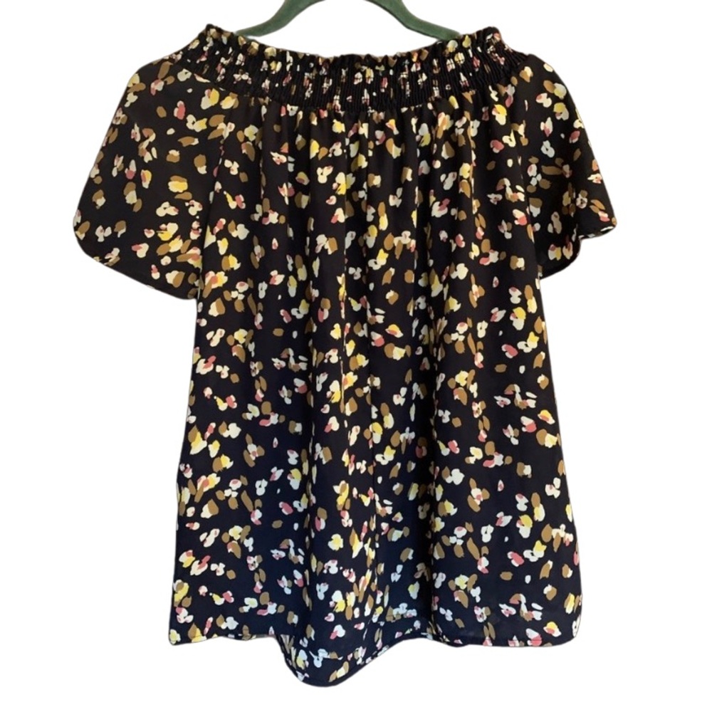 🔥2 FOR $10🔥 NWOT FSL Apparrel Navy Off the Shoulder Top S
